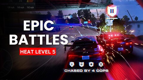 Audi S5 Sportback vs Heat Level 5 Police! 🔥 | Need for Speed Unbound A-Class Pursuit