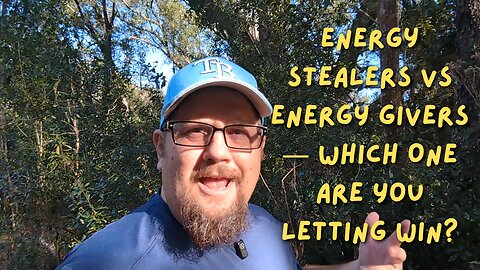Energy STEALERS vs ENERGY GIVERS — Which One Are You Letting Win?