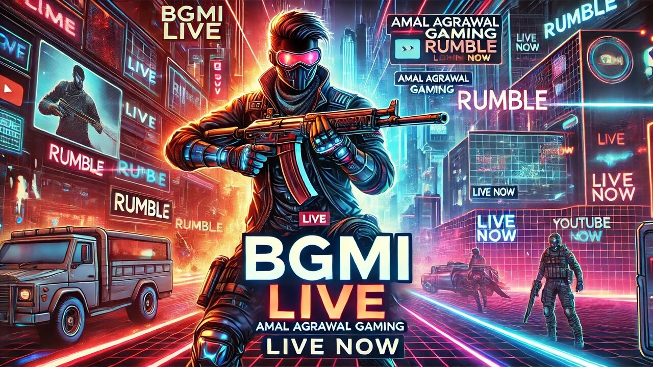 🎥 "LIVE 🔴 BGMI RUSH Gameplay | Road to Conqueror!" #live #rumble #amalagrawalgameing