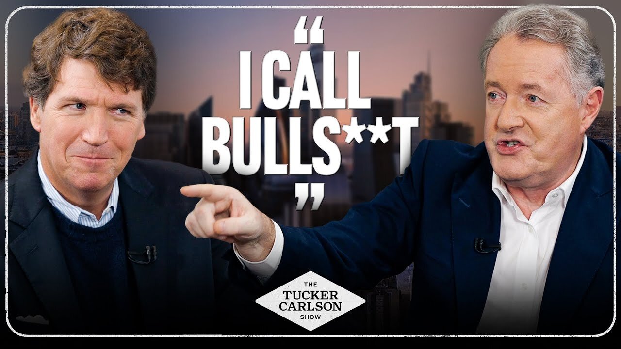 🟢 Tucker Carlson's HILARIOUS Beef With Piers Morgan Over The "F-Word"
