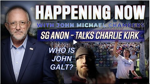 JMC W/ Unanswered Questions | SG Anon Analyzes the Charlie Kirk Assassination. WHO IS JOHN GALT?