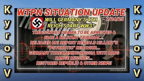 Situation Update - July 24, 2025 (edited version) (Swedish subtitles)