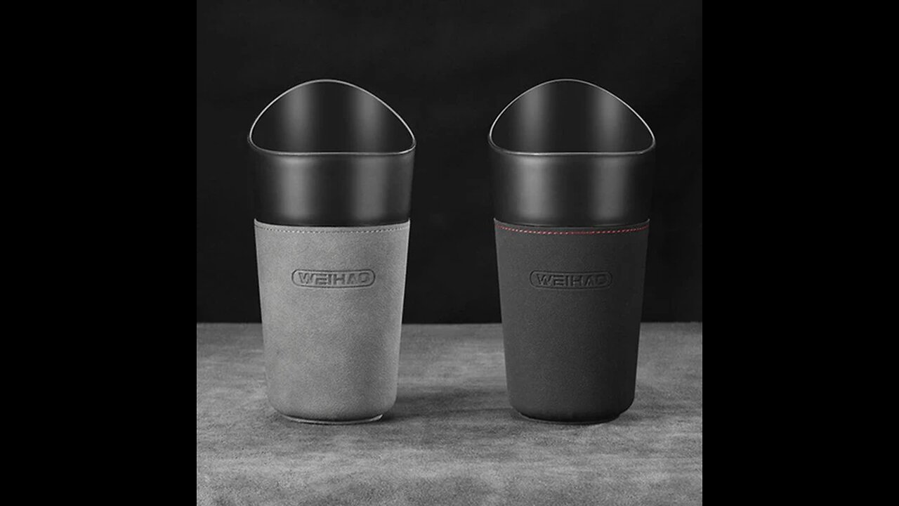 Small Car Cup Holder Trash Can, for Car, Office & Home