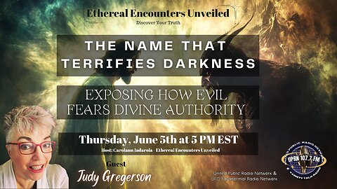 The Name That Terrifies Darkness: Exposing How Evil Fears Divine Authority-Judy Gregerson