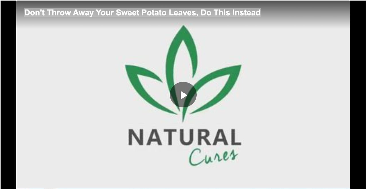 "Repurpose Your Sweet Potato Leaves Instead of Throwing Them Away"