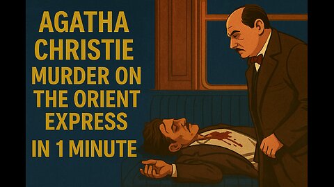 Murder on the Orient Express in 1 Minute | Mystery, Justice, and the Perfect Crime