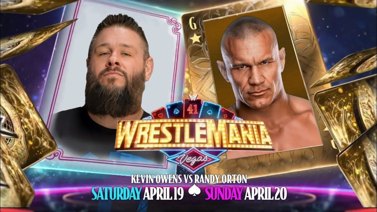 Randy Orton Vs Kevin Owens WWE WrestleMania 41 Prediction