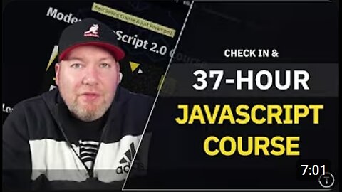 🔥 I'm BACK! 37-Hour JavaScript Course + NEW Platform Launch! 🚀💻