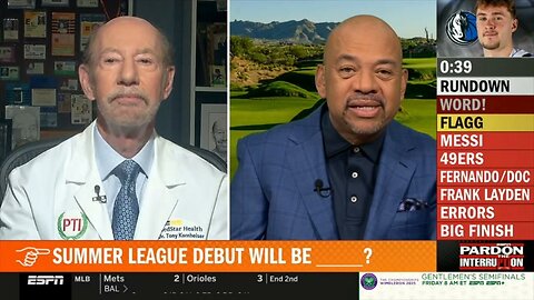 Pardon the Interruption | Mavericks vs Lakers, Wilbon Breaks Down Cooper First Game vs Bronny