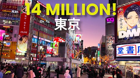 INTROVERT Walks in 14 MILLION People Tokyo, Japan! 🇯🇵