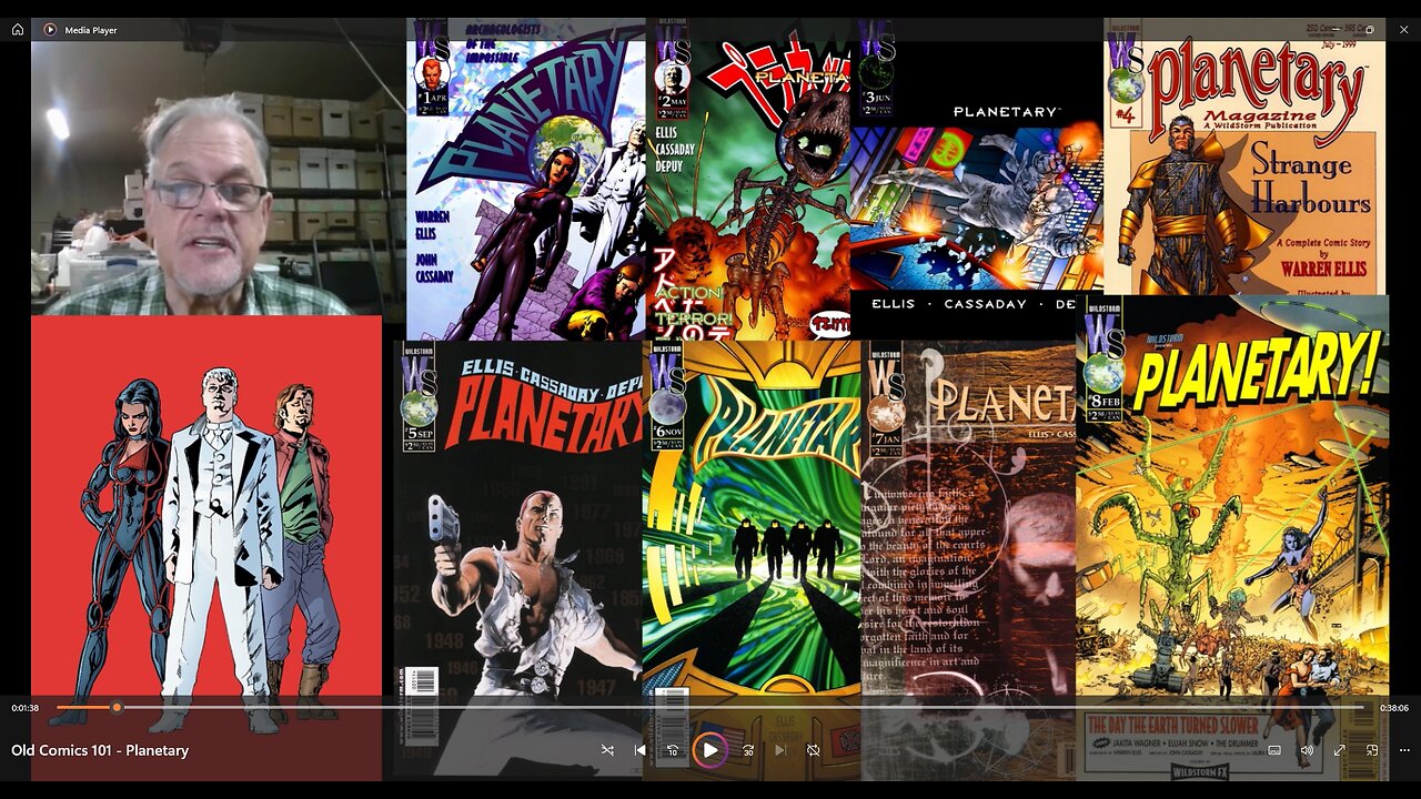 Old Comics 101 - Planetary