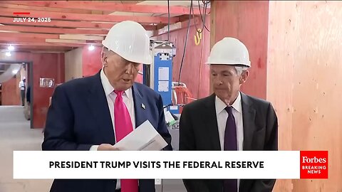 BREAKING NEWS: Trump & Jerome Powell Have Public Disagreement Over Embattled Fed Renovation Project