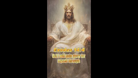Exodus 14:4, Romans 8:31 | Your Enemies Prove God's Power #victory #glory #dailybibleinspiration