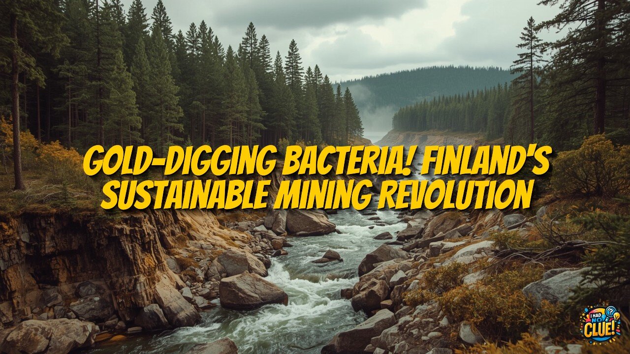 Biomining Revolution: Bacteria Extract Gold Sustainably