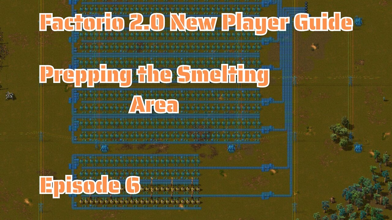 #6 Prepping the Smelting Area | Factorio 2.0 | New Player Guide | No DLC