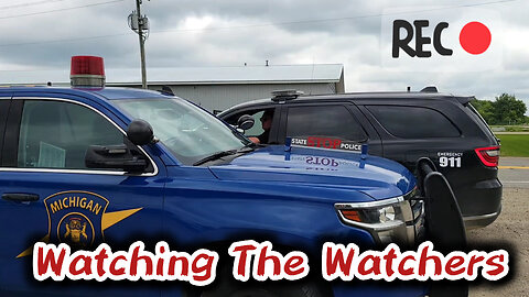 Braking Up A Pig Pile, Cops Looking For Someone To Pull Over #cops #police #copwatch #audit #irl #1a