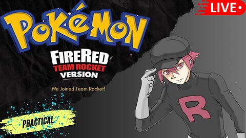 🟢 LIVE: We joined Team Rocket - Pokemon FireRed Team Rocket Edition! - Rumble Studio 🟢