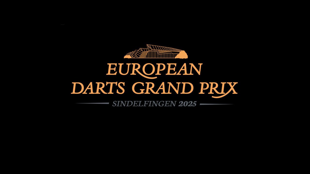 2025 European Darts Grand Prix Anderson v van Duijvenbode