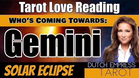 GEMINI ♊️ OMG! Your Person Wants Ultimate Happiness with You💕Tarot Love Reading | Solar Eclipse 🌒