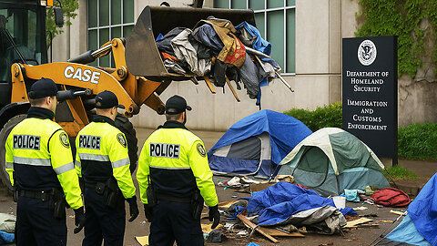 Portland Clears ICE Protest Camp After Resident Sues Over Noise Ordinance
