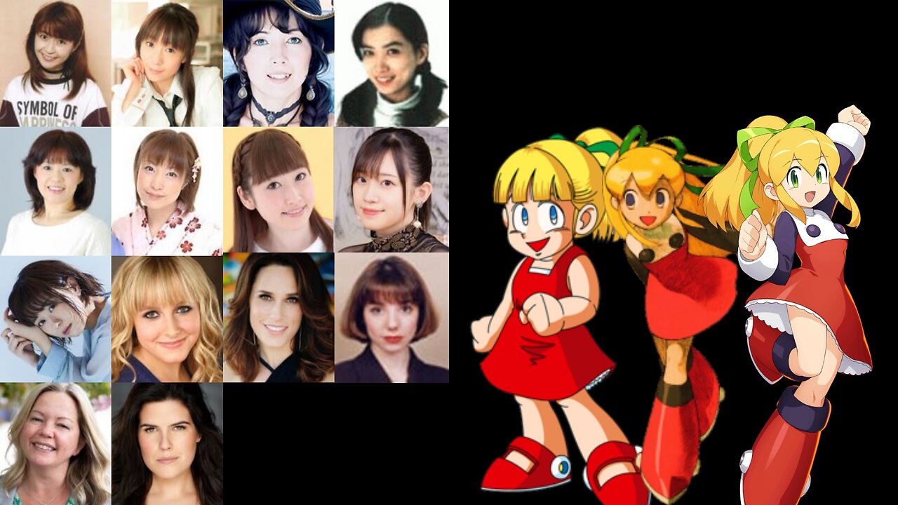 Video Game Voice Comparison- Roll (Mega Man)