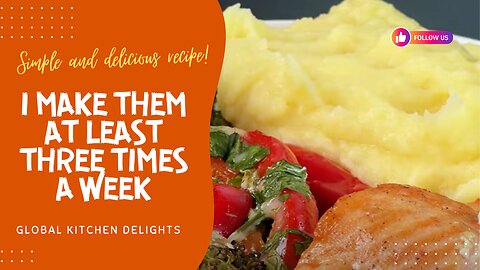 They're so delicious, I make them at least three times a week! Simple and delicious recipe!