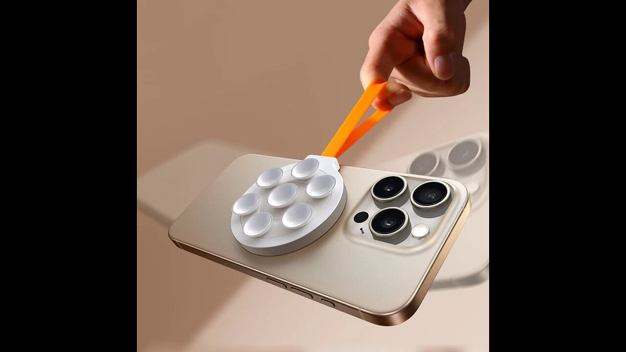 Suction Cup and MagSafe Magnetic Phone Stand