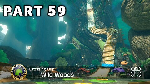 Mario Kart 8 Deluxe Grand Prix Mode - Part 59 - Crossing Cup 150cc | Switch | No Commentary