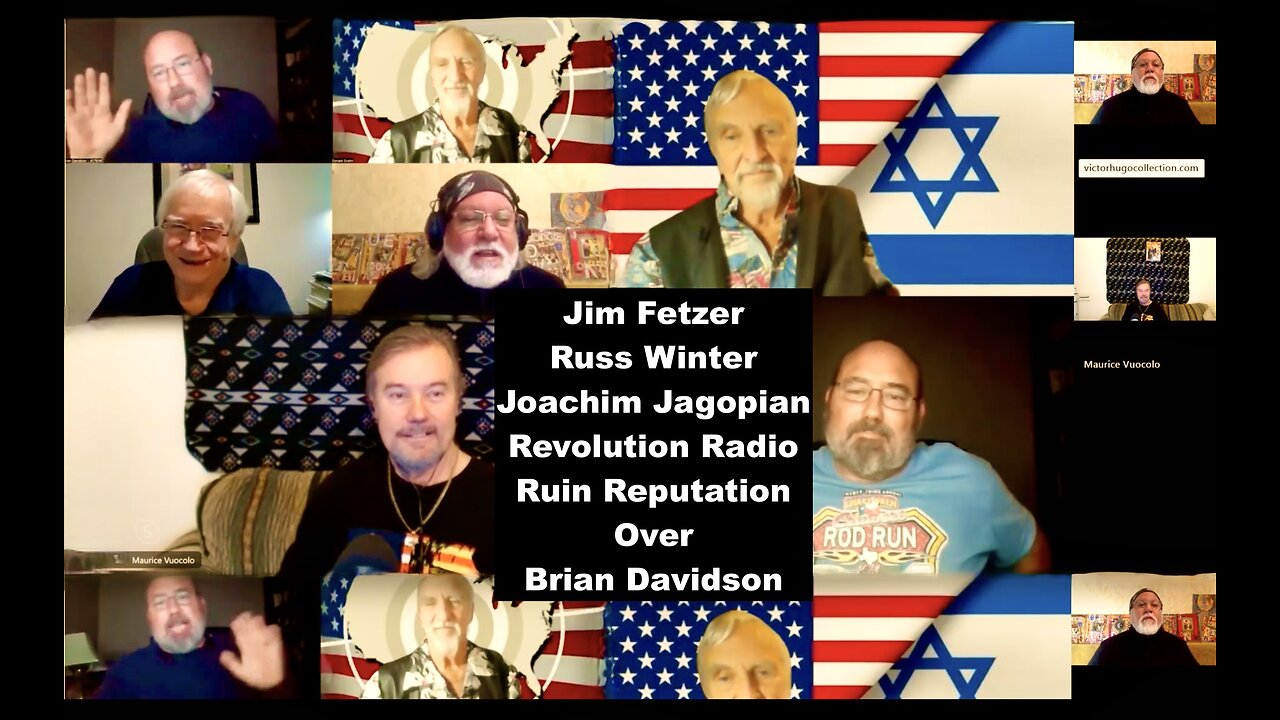 Jim Fetzer Russ Winter Joachim Hagopian Revolution Radio Ruin Reputation Over Coward Brian Davidson