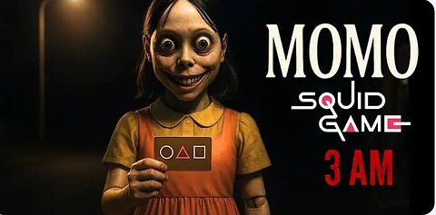 Momo - Squid Game 3AM | Horror Short Film 4k | Red Light Green Light Horror Story |Short Horror Film
