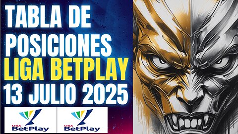TABLA DE POSICIONES LIGA BETPLAY 13 JULIO 2025, NACIONAL LIDERANDO, CRYPENATO