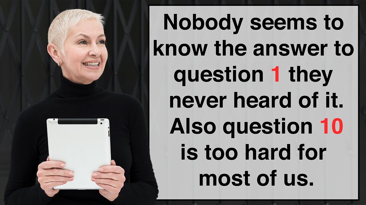 Impossible Knowledge Quiz