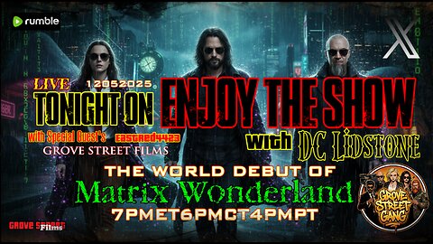 Enjoy The Show - Episode 72 w/ Special Guests 𝔾𝕣𝕠𝕧𝕖 𝕊𝕥𝕣𝕖𝕖𝕥 𝔽𝕚𝕝𝕞𝕤 @GroveStreetFilm