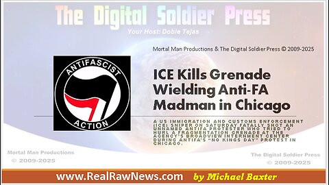 ICE Kills Grenade Wielding Anti-FA Madman in Chicago