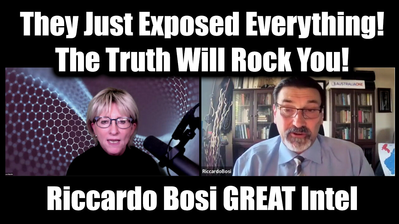Dr. Lee Merritt - Riccardo Bosi GREAT Intel: They Just Exposed Everything! The Truth Will Rock You!