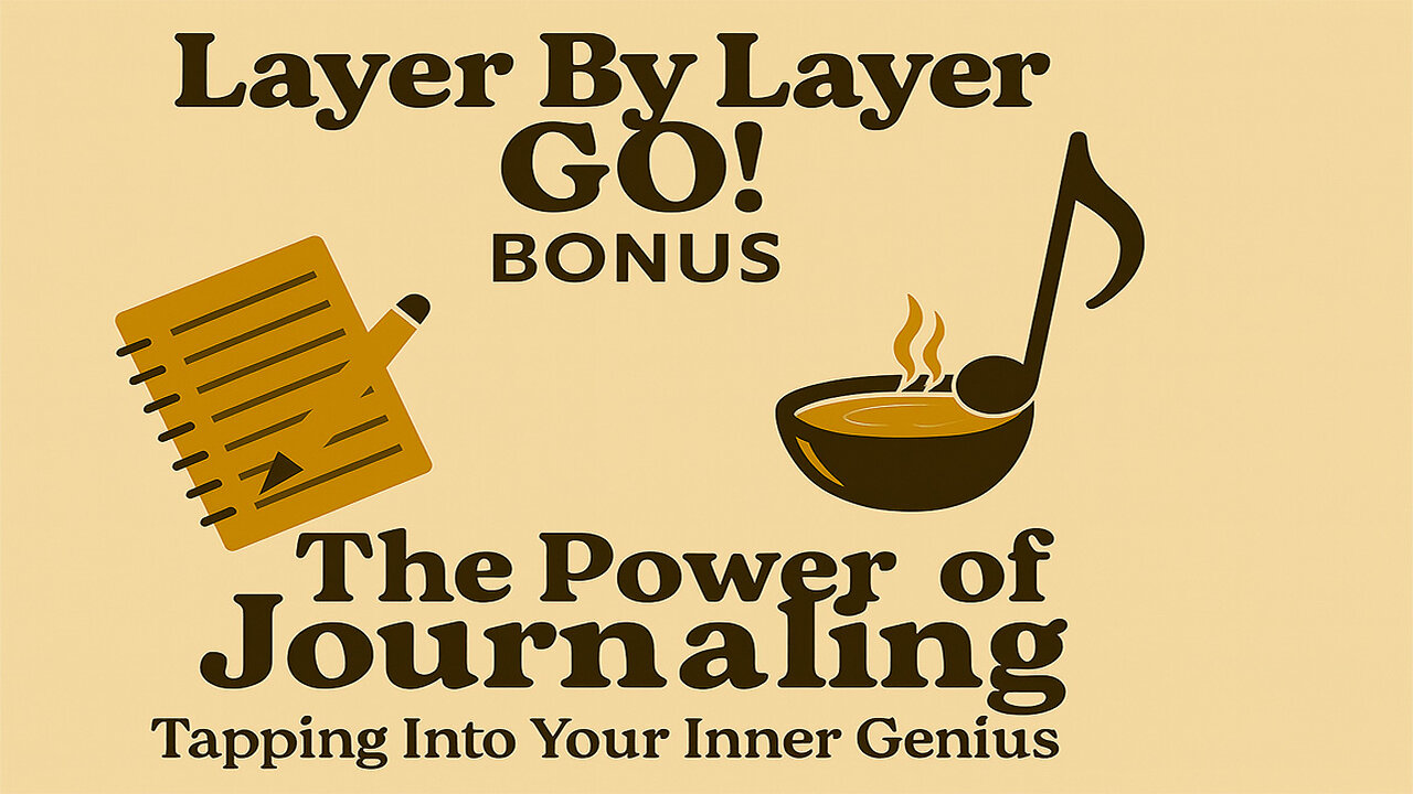BONUS: The Power of Journaling | Layer By Layer GO! Podcast