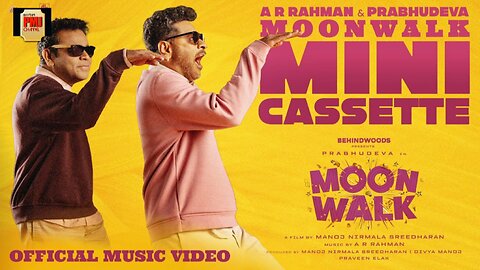 Moonwalk Mini Cassette | Preview of All Songs | Official Video | AR Rahman | Prabhudeva | Manoj NS