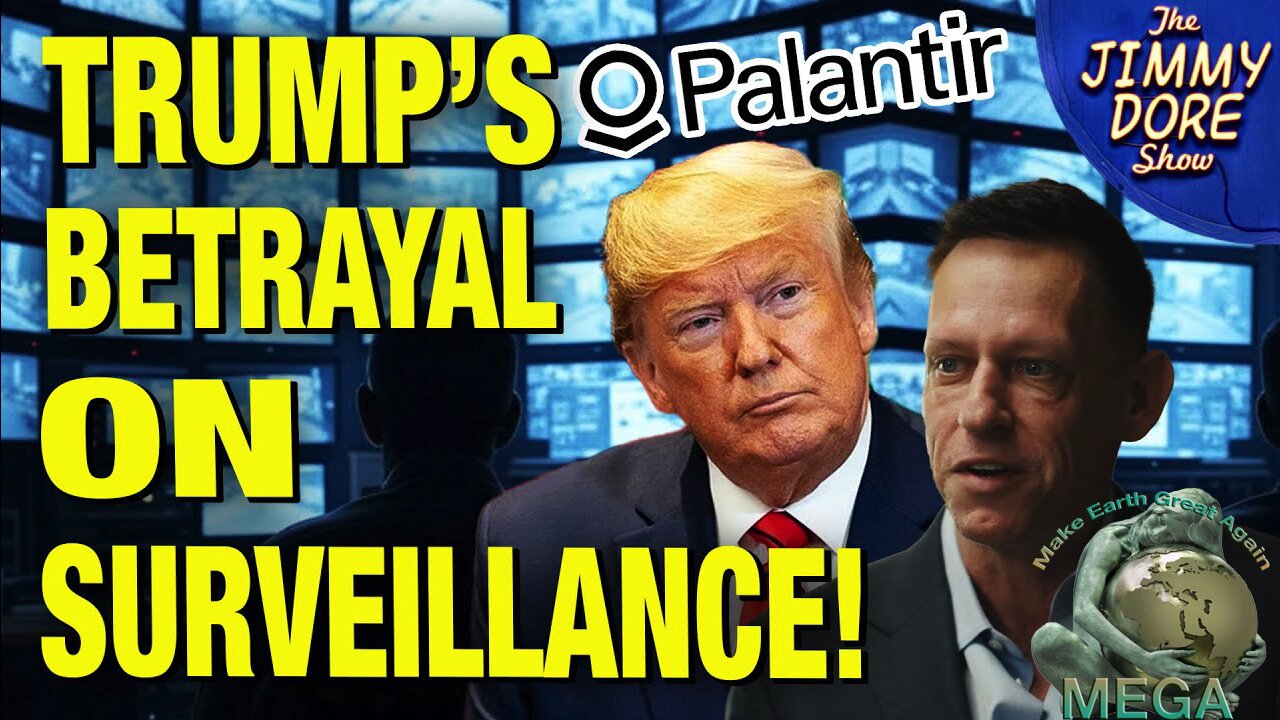 Rothschild Globalist Stooge Trump Implementing MASS SURVEILLANCE SYSTEM In U.S.! w/ Derrick Broze