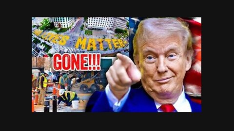 Trump Orders Return Of Monuments As Blm Plaza Erased!!!!!