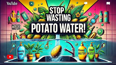 6 Genius Potato Water Hacks You’re Wasting! Beauty, Gardening, Cleaning, & Cooking Tips