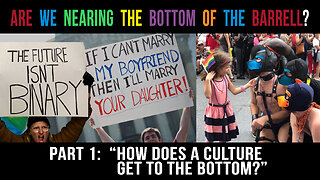 How does a culture get to the bottom? (Part 1)