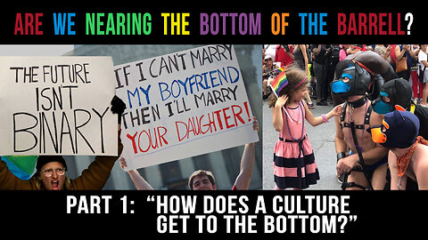 How does a culture get to the bottom? (Part 1)