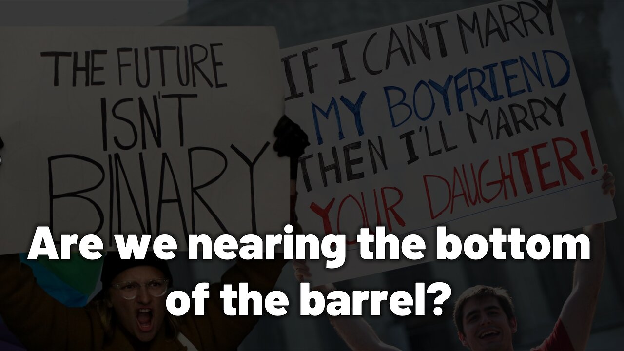 Are we nearing the bottom of the barrel?
