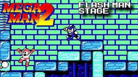 Mega Man 2 (NES) - 7. Flash Man stage