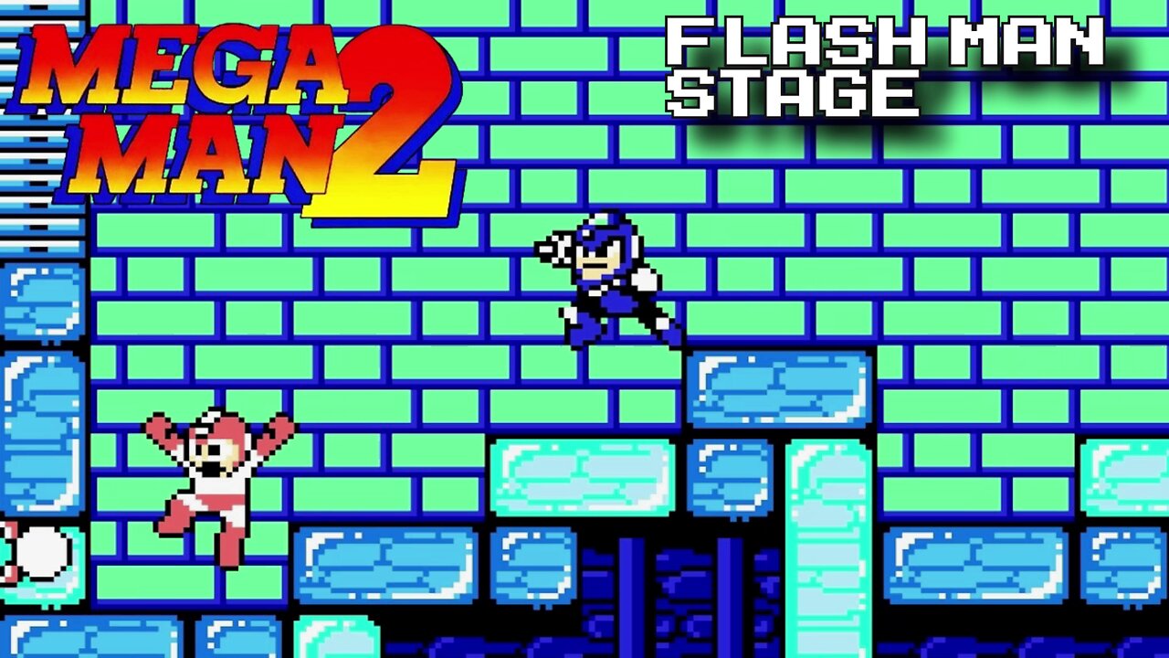 Mega Man 2 (NES) - 7. Flash Man stage