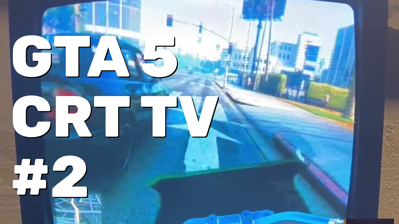 GTA 5 Enhanced Edition Gameplay Part 2 - CRT Gaming
