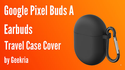 Google Pixel buds A Ecarbuds Case Cover | Geekria