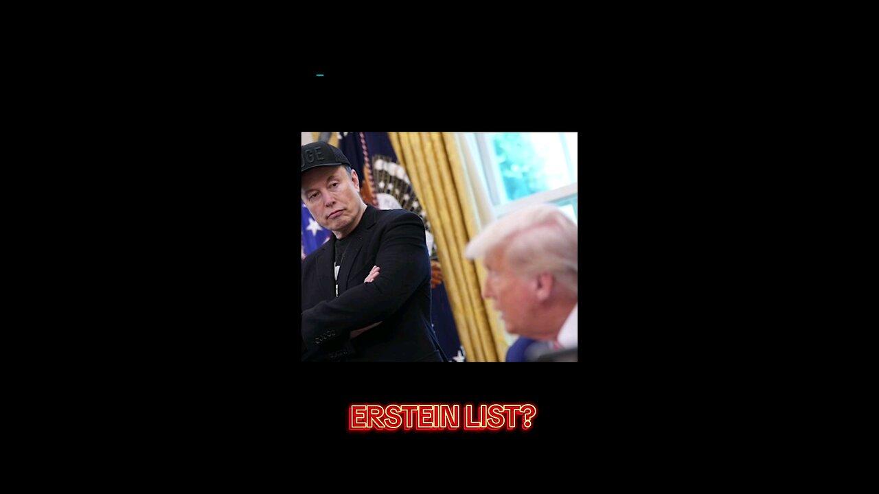 Elon Musk EXPOSES Trump's Dark Secret - Epstein List Bombshell