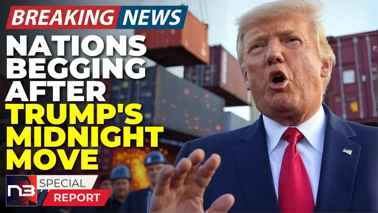 🚨BREAKING: They LAUGHED At Trump's Midnight Move — Now 70+ Nations Are BEGGING For Mercy