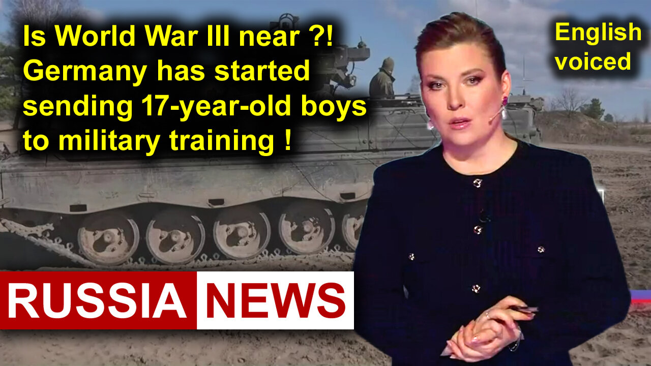 Germany has started sending 17-year-old boys to military training!